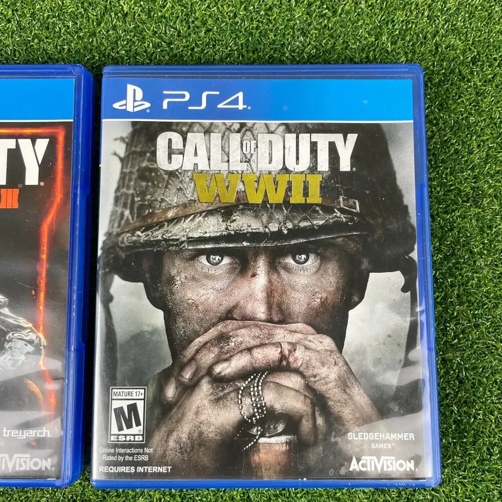 Call of Duty: Black Ops III and Call of Duty: WWII PlayStation 4